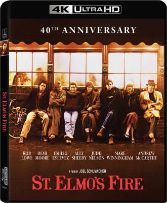 4K UHD 七個畢業生/聖艾爾摩之火/青春一族 St. Elmo's Fire (1985) 杜比視界