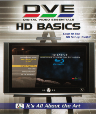 DVE高清測試碟 DVE HD Basics Blu-Ray Disc  44-064